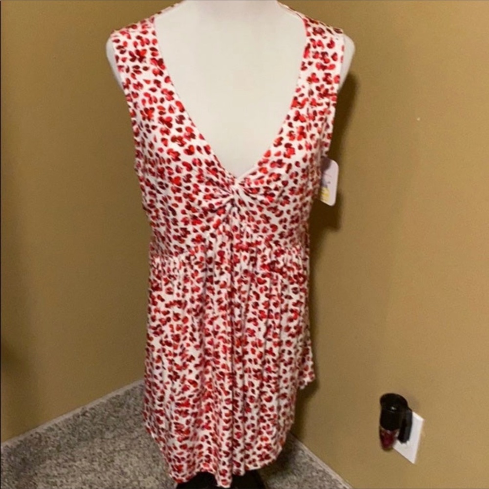 Maternity Top blouse floral red Isabel maternity